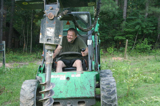 Me in the Bobcat